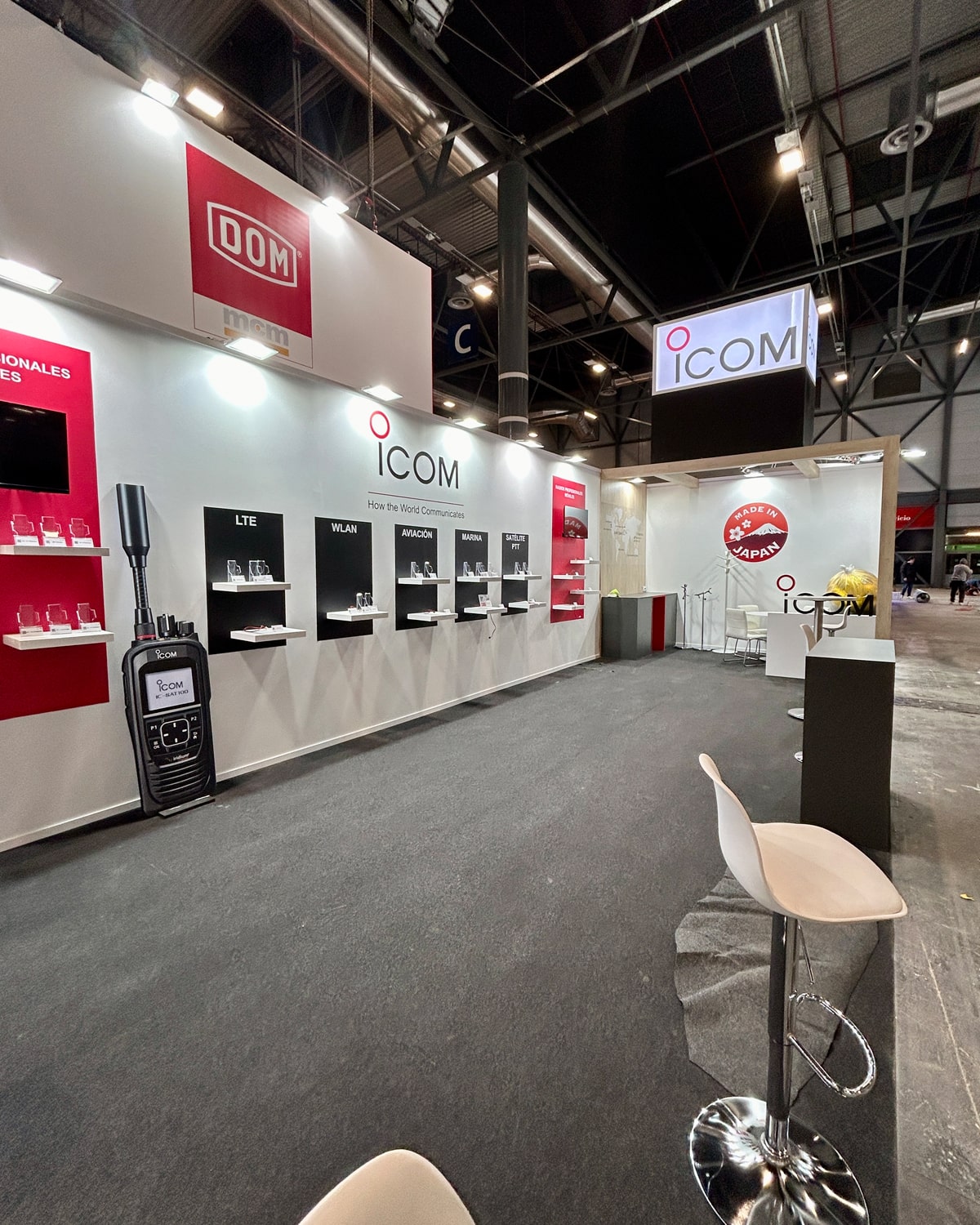 STANDS2-Diseño de Stands en Madrid: ICOM -SICUR -IFEMA - MD