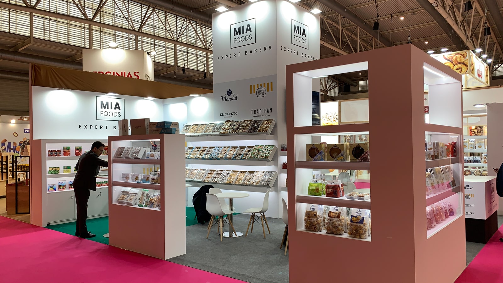 STANDS2-Stands de diseño en Granada: MIA FOODS - ALIMENTARIA - BCN